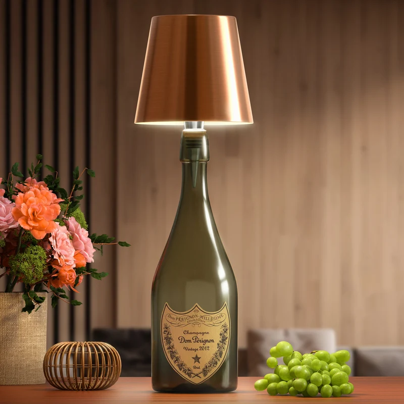 Flesverlichting Oplaadbare LED-Lamp voor Flessen – Dimbaar Nachtlampje met USB | Sansoti