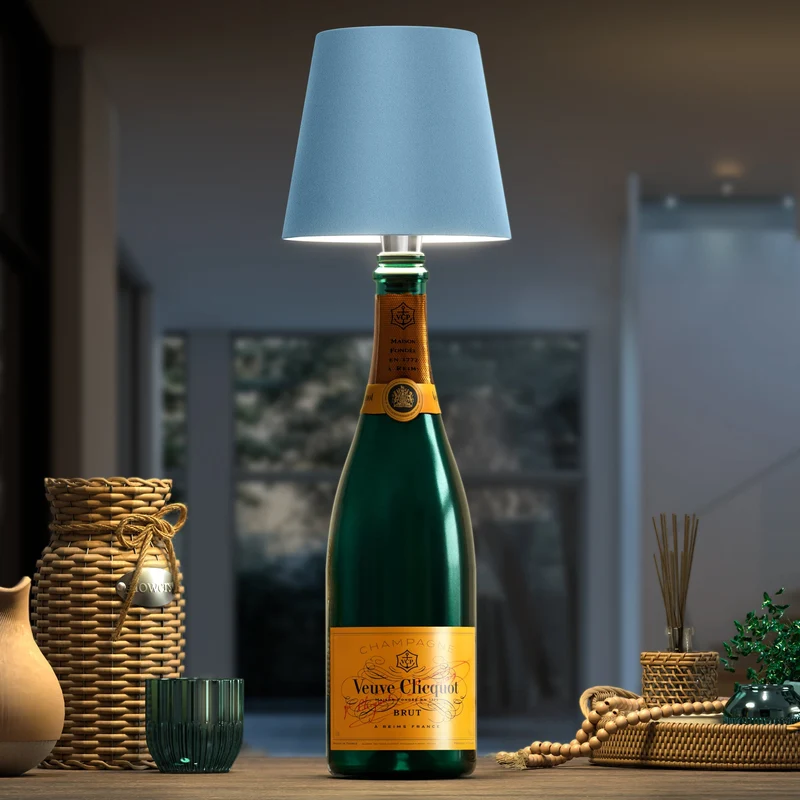 Flesverlichting Oplaadbare LED-Lamp voor Flessen – Dimbaar Nachtlampje met USB | Sansoti