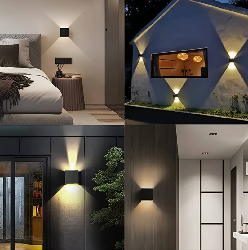 Draadloze Wandlamp met Sensor & USB Oplaadbaar – LED Sfeerverlichting voor Gang, Slaapkamer, Kast & Trap | Instelbare Lichtmodi | Sansoti