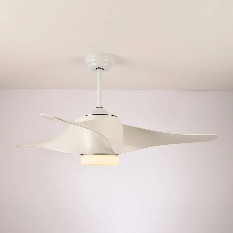 Plafondventilator met Verlichting Umber – Ø132 cm Moderne Ventilator met LED-Lamp | Sansoti