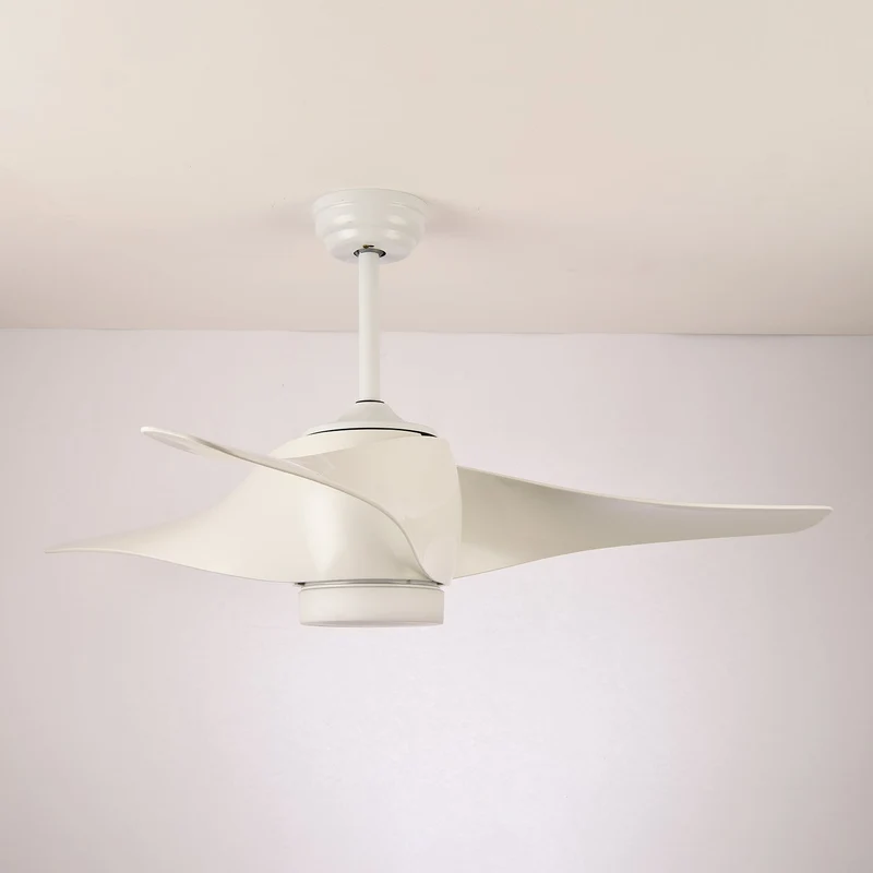 Plafondventilator met Verlichting Umber – Ø132 cm Moderne Ventilator met LED-Lamp | Sansoti