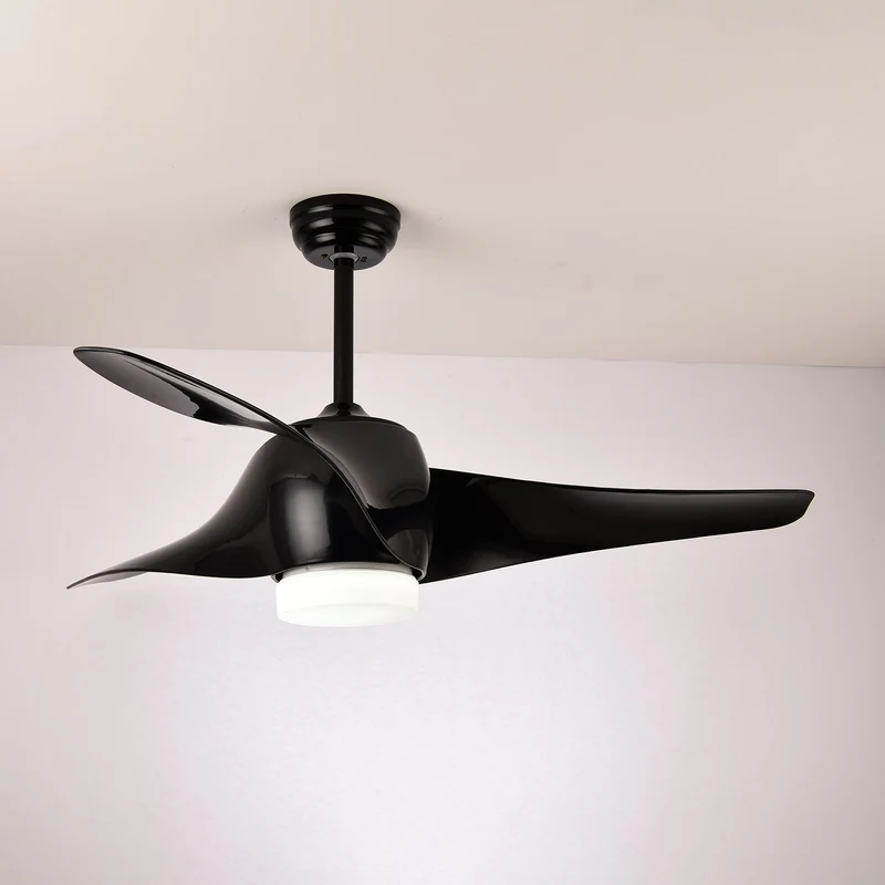 Plafondventilator met Verlichting Umber – Ø132 cm Moderne Ventilator met LED-Lamp | Sansoti