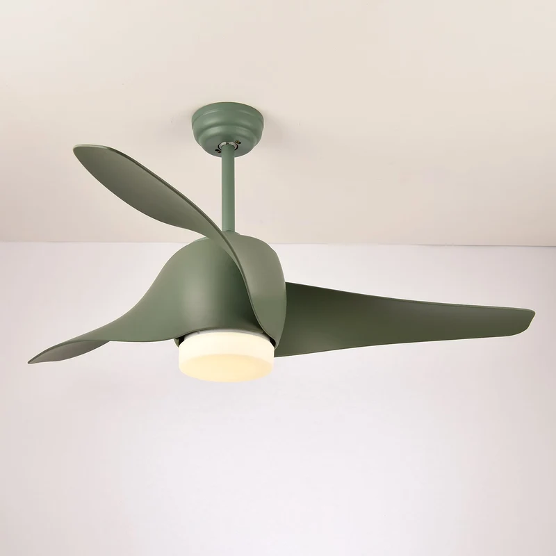 Plafondventilator met Verlichting Umber – Ø132 cm Moderne Ventilator met LED-Lamp | Sansoti