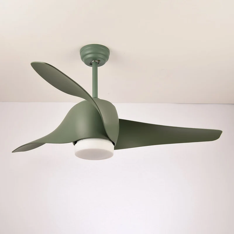 Plafondventilator met Verlichting Umber – Ø132 cm Moderne Ventilator met LED-Lamp | Sansoti