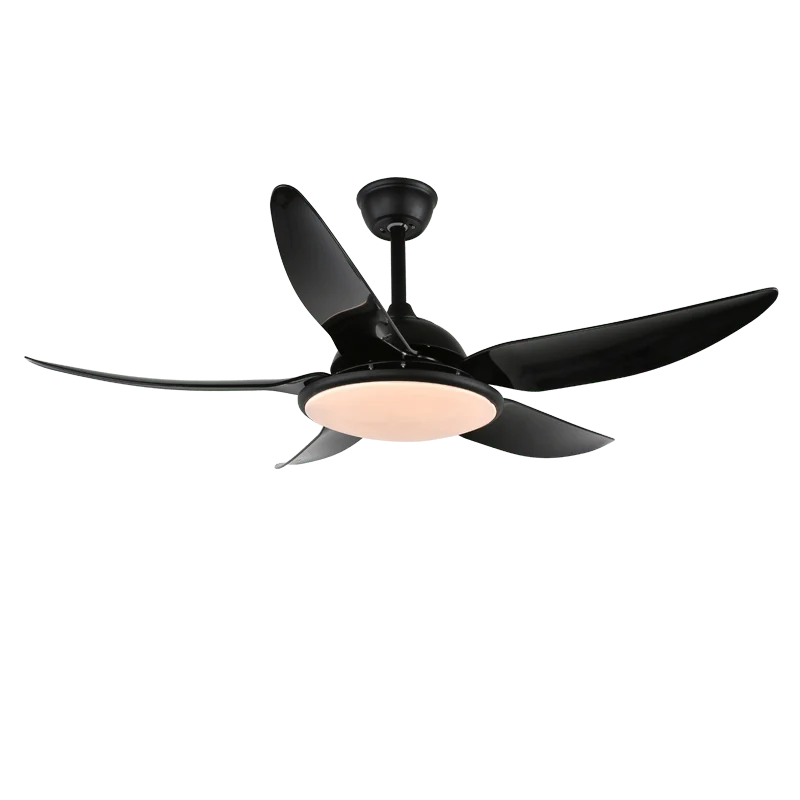 Plafondventilator Aquila Moderne Uitvoering met LED-verlichting en Afstandsbediening 6 Snelheden Ø122 cm voor Woonkamer Slaapkamer | Sansoti