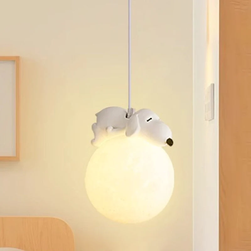 Scandinavisch Dierenlampje met Cartoon Design – Minimalistische Kinderkamer Hanglamp met E9 Fitting | Sansoti