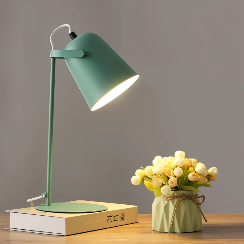 Bureaulamp Macaron met Verstelbare Arm | Scandinavisch Design | Sansoti