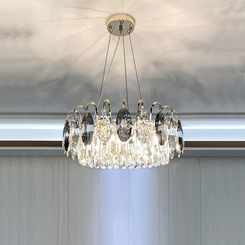 Moderne Kristallen Kroonluchter Set voor Woonkamer en Eetkamer | Sansoti