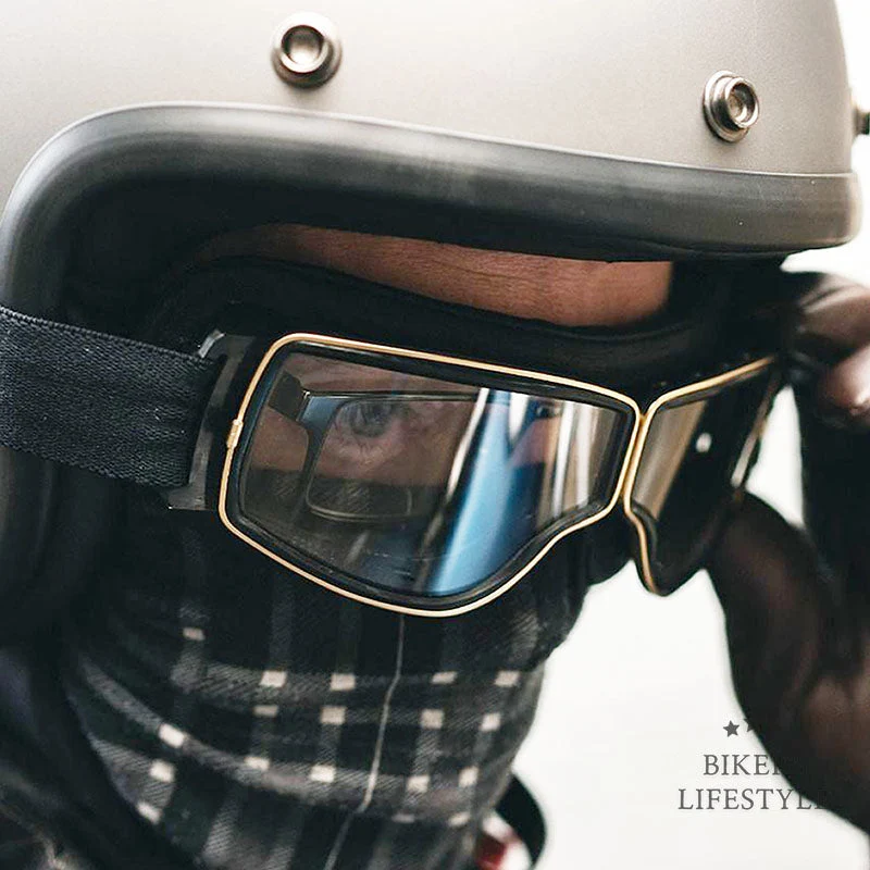 Motorbril Over-Glasses met Anti-Fog en UV-Bescherming | Sansoti