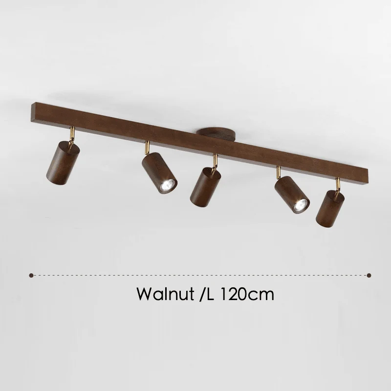 Modulaire Houten Plafondlamp met Verstelbaar Licht – Scandinavisch Design | Sansoti