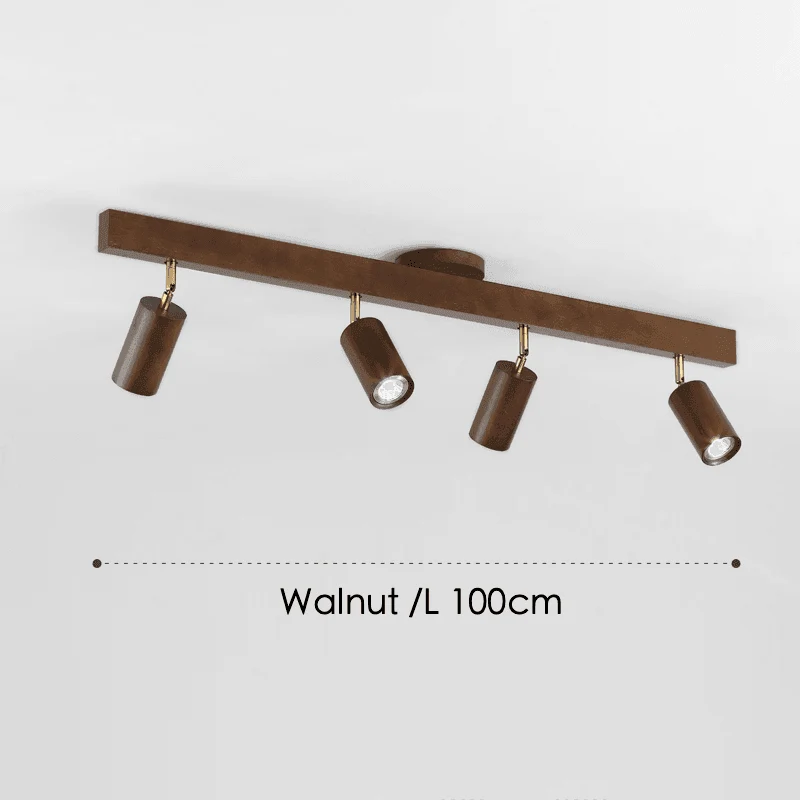 Modulaire Houten Plafondlamp met Verstelbaar Licht – Scandinavisch Design | Sansoti