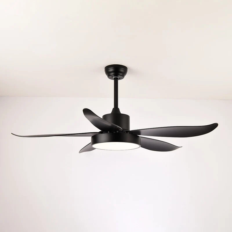 Moderne Plafondventilator Auron met Geïntegreerde LED-Verlichting | Stil & Stijlvol | Sansoti