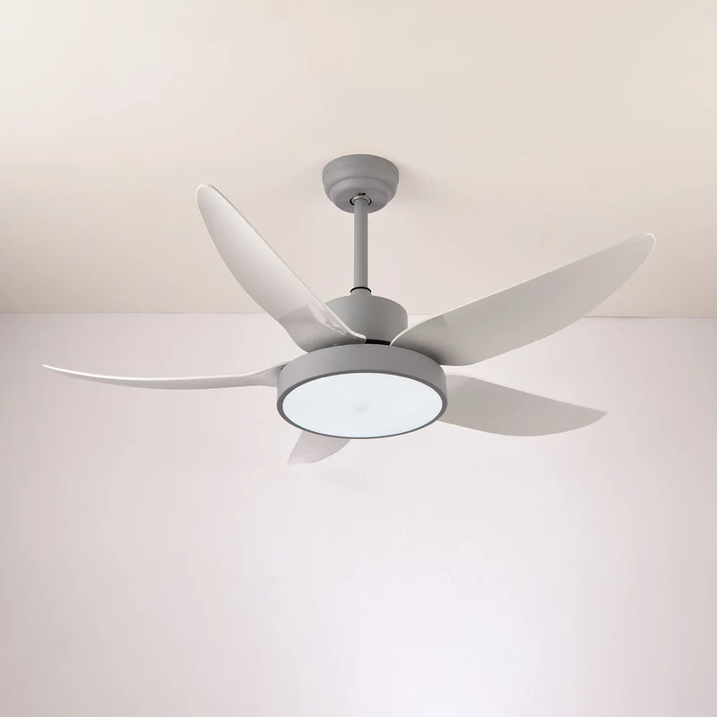 Moderne Plafondventilator Auron met Geïntegreerde LED-Verlichting | Stil & Stijlvol | Sansoti
