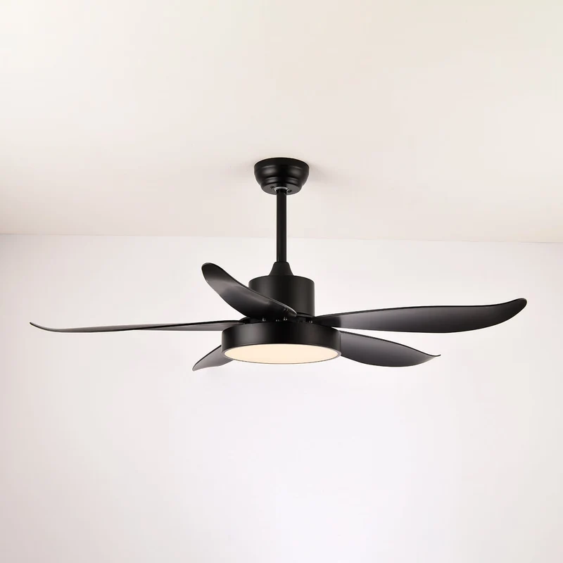 Moderne Plafondventilator Auron met Geïntegreerde LED-Verlichting | Stil & Stijlvol | Sansoti