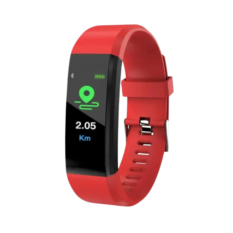 Activiteitentracker Smartwatch met Hartslagmeter en Bloeddrukmeter voor Gezondheidsmonitoring | Sansoti
