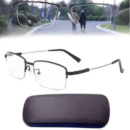 Progressieve Leesbril met Automatische Aanpassing — Blauwlichtfilter & UV-Bescherming voor Ontspannen Zicht | Sansoti