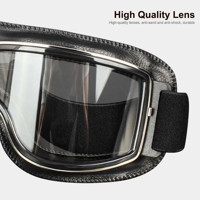 Over-Bril Motorgoggles met Anti-Condens en UV-Bescherming – Overzetten Veiligheidsbril Outdoor | Sansoti