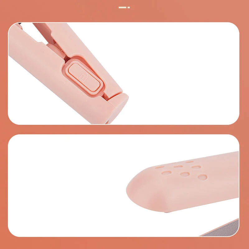 Mini Stylingtang 2-in-1 met Keramische Coating – Compact Krultang & Stijltang voor Onderweg – Hittebescherming en Gladde Afwerking | Sansoti