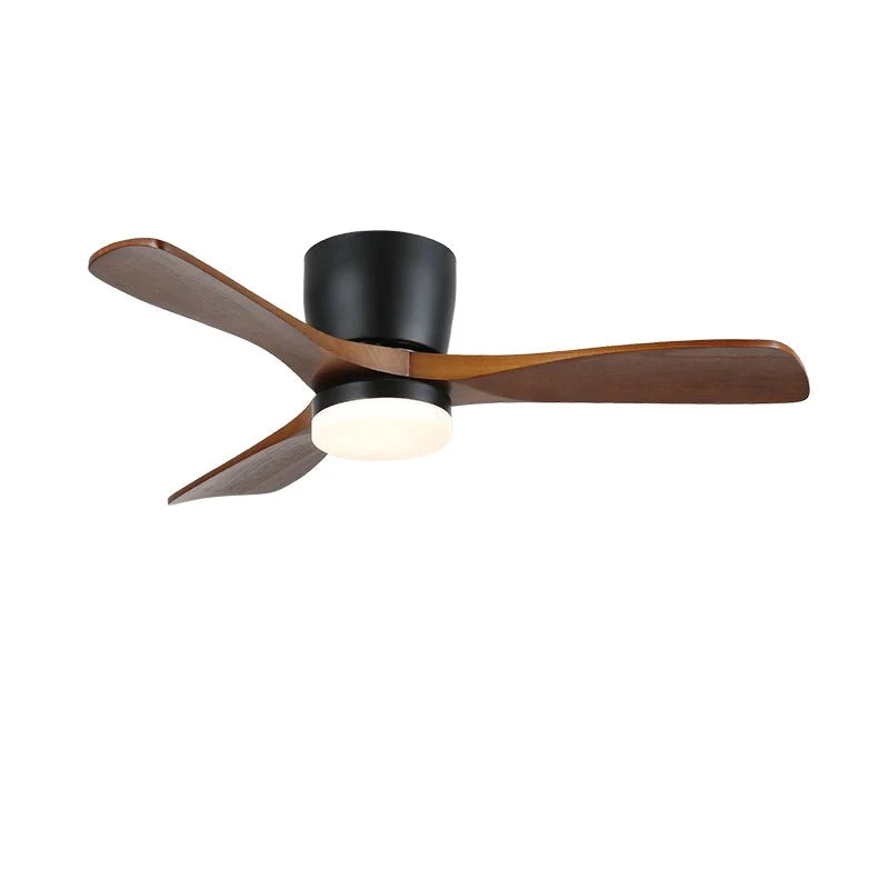 Plafondventilator met Verlichting Knox Strak Minimalistisch Scandinavisch Design Houten Bladen DC-Motor Dimbaar | Sansoti