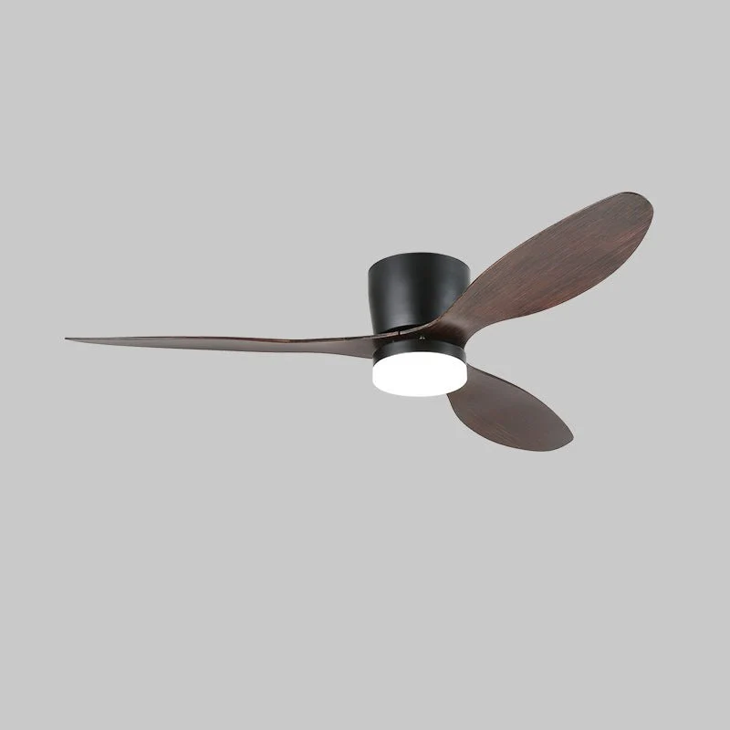 Plafondventilator met Verlichting Knox Strak Minimalistisch Scandinavisch Design Houten Bladen DC-Motor Dimbaar | Sansoti