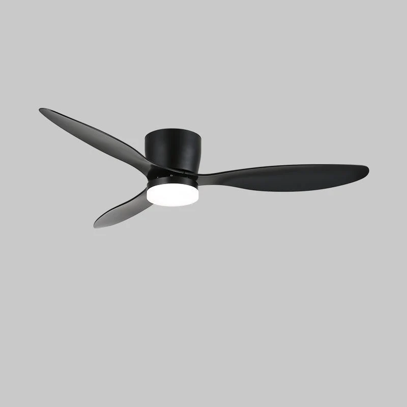 Plafondventilator met Verlichting Knox Strak Minimalistisch Scandinavisch Design Houten Bladen DC-Motor Dimbaar | Sansoti