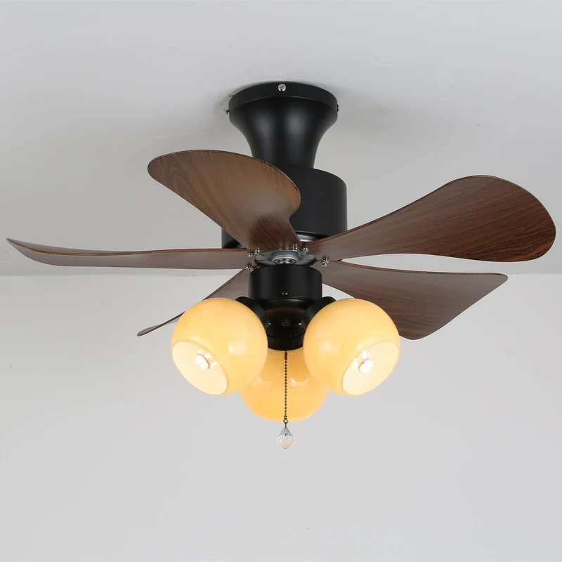 Lunara Vintage Plafondventilator Ø80cm met Verlichting en Afstandsbediening | Sansoti