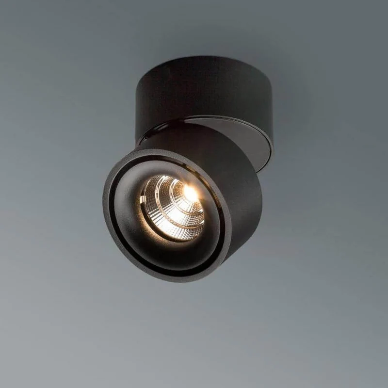 LED Decken-Aufbauspot Simple Mini 550lm Schwarz