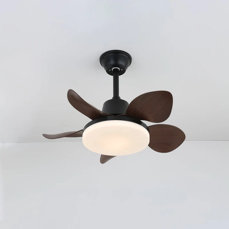 Moderne plafondventilator Veyra met lamp en 6 snelheden – diameter 71 cm – afstandsbediening | Sansoti