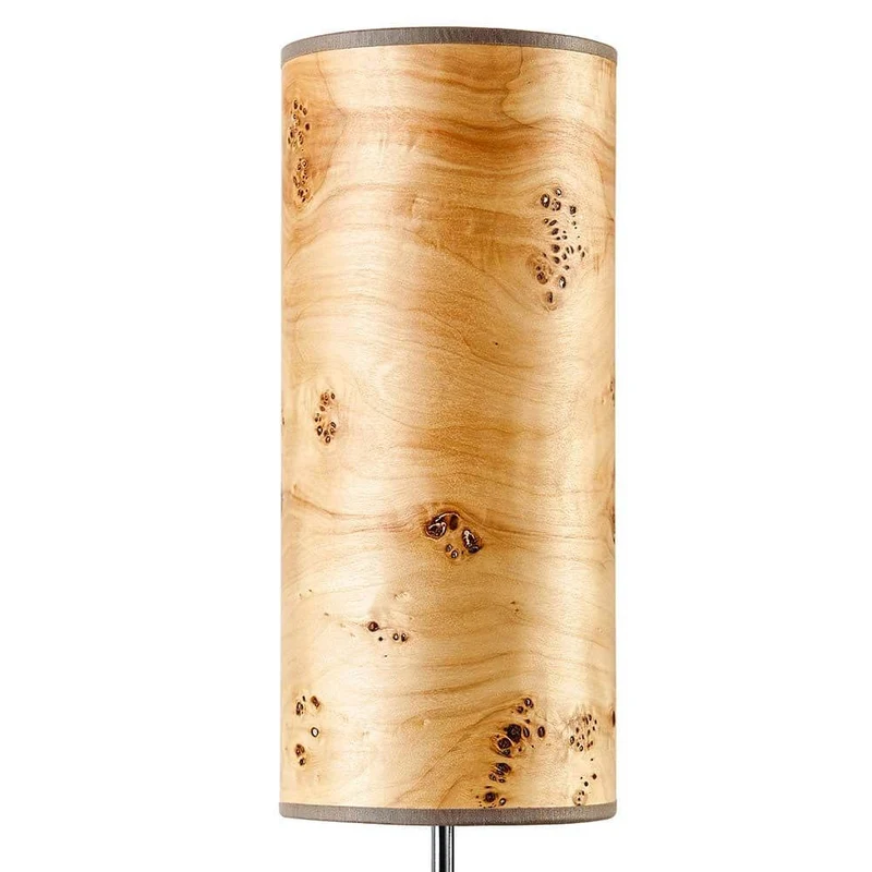Holz-Tischleuchte Arboreus 50cm Pappel Maser