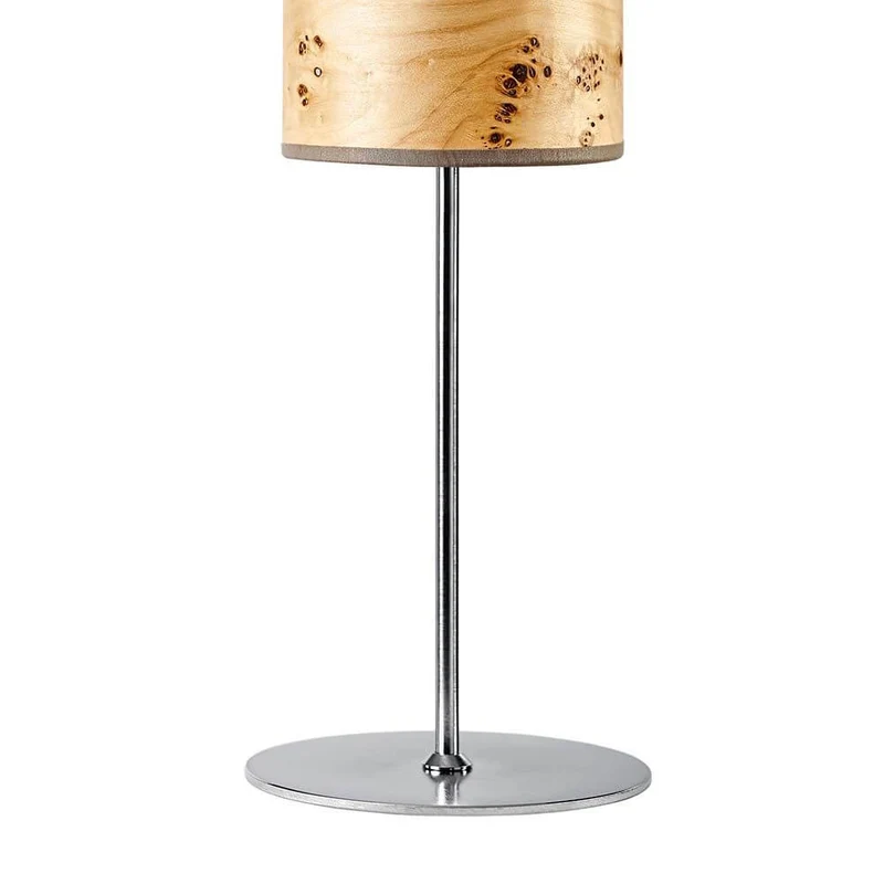 Holz-Tischleuchte Arboreus 50cm Pappel Maser