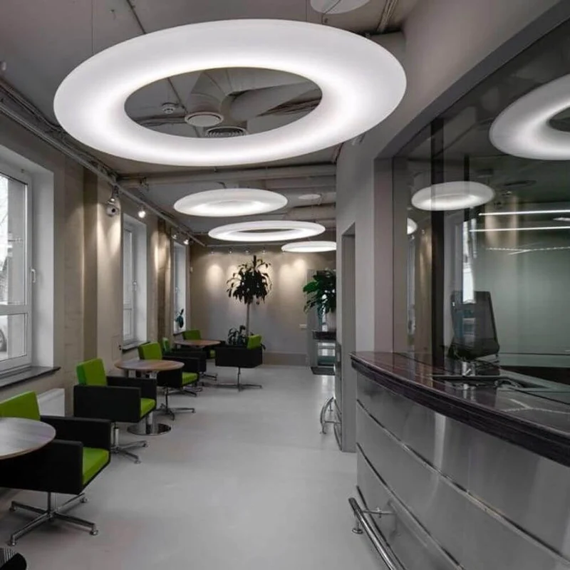 LED Ringleuchte Gigant 9900lm Warmweiß