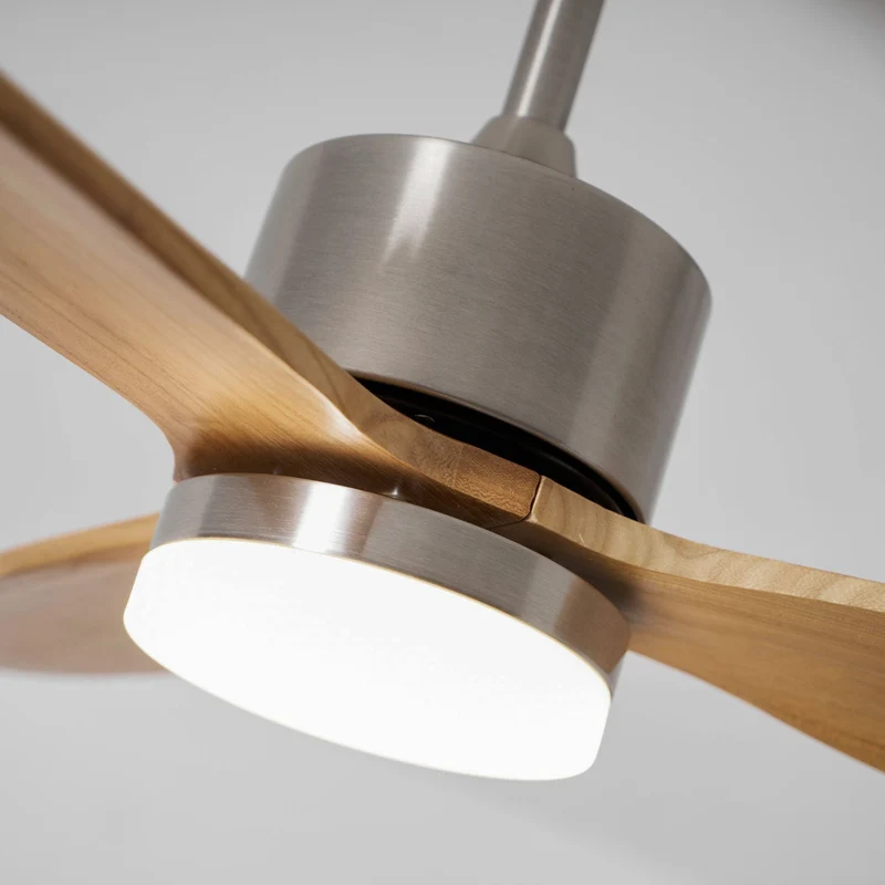 Plafondventilator met LED-Verlichting en Stille Motor – Dimbaar met Afstandsbediening voor Optimaal Comfort | Sansoti