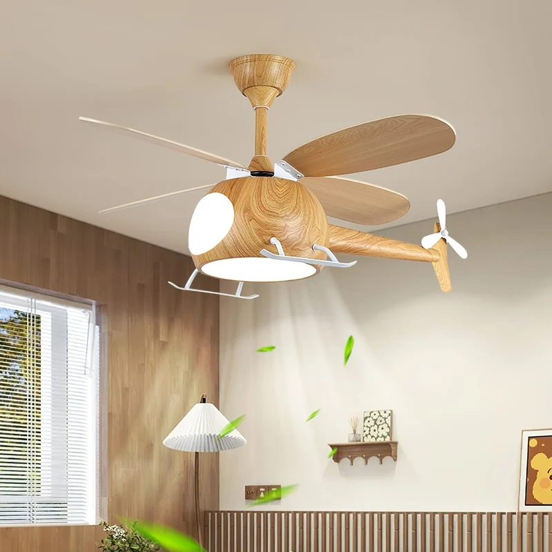 Moderne Plafondventilator met Verlichting Aviara Breeze – Ø70×H30 cm – 6 Snelheden – LED 35W – Walnoot & Houtkleur – Afstandsbediening – Kinderkamer & Woonkamer | Sansoti