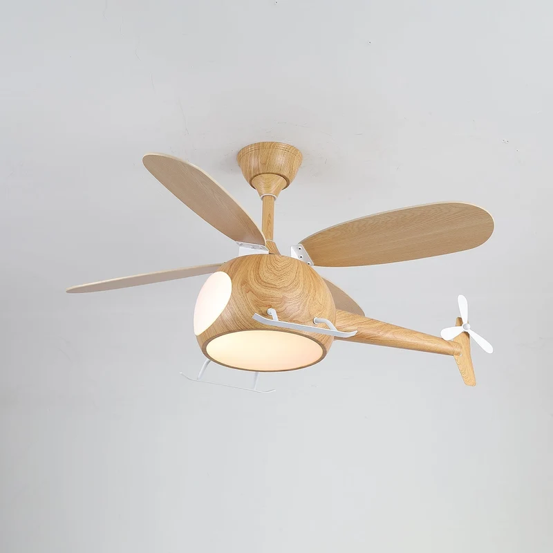 Moderne Plafondventilator met Verlichting Aviara Breeze – Ø70×H30 cm – 6 Snelheden – LED 35W – Walnoot & Houtkleur – Afstandsbediening – Kinderkamer & Woonkamer | Sansoti