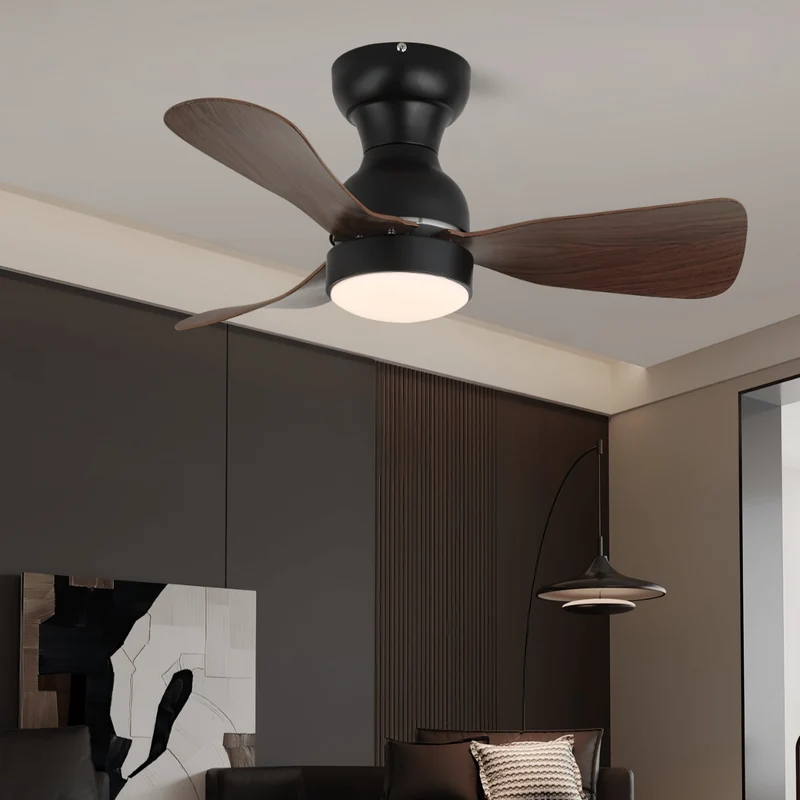 Moderne Plafondventilator met Geïntegreerde LED-Verlichting Ø70 cm – Stilte & Stijl | Sansoti