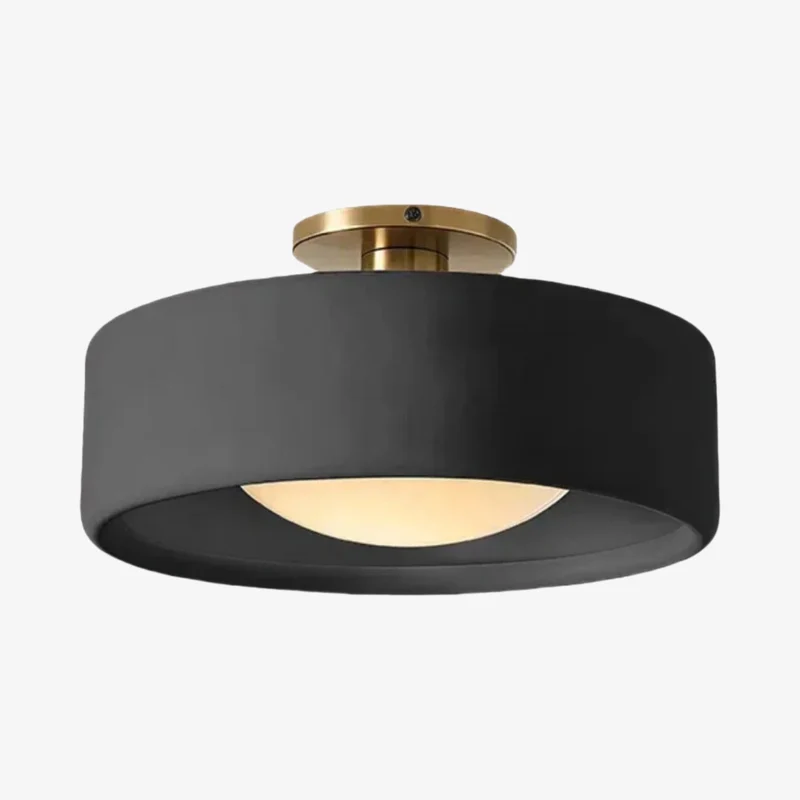 Porselein Plafondlamp Rond Modern – Zachte Sfeerverlichting voor Gang Kantoor Keuken | Sansoti