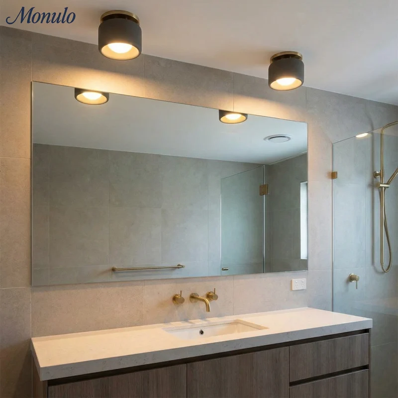Porselein Plafondlamp Rond Modern – Zachte Sfeerverlichting voor Gang Kantoor Keuken | Sansoti