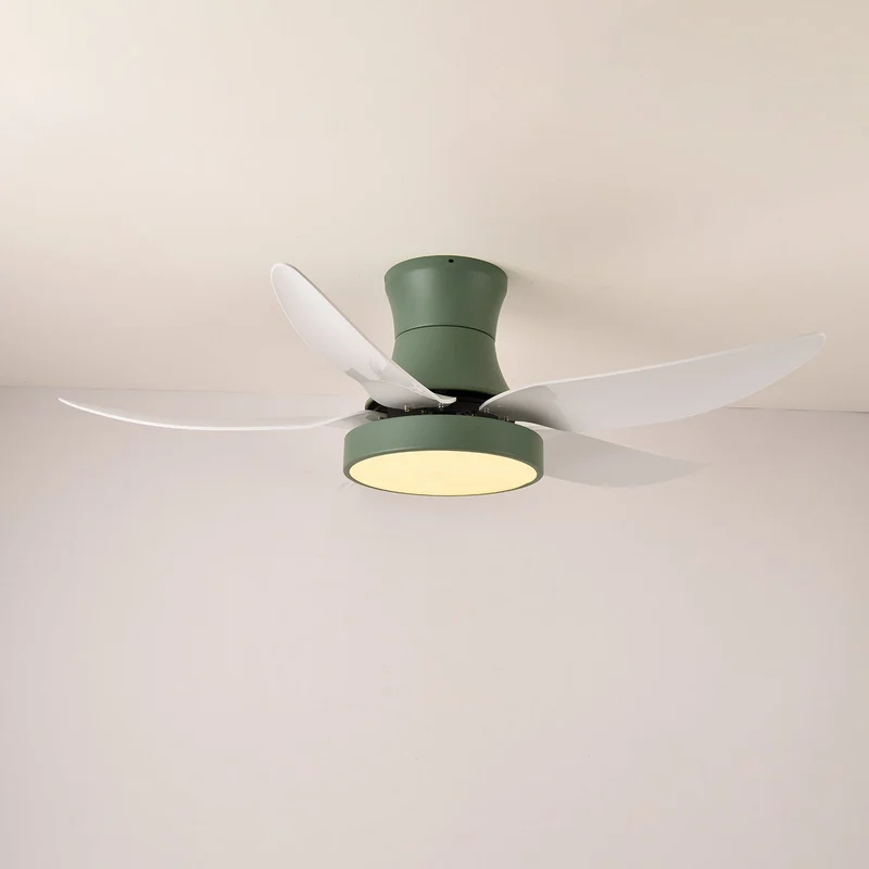 Plafondventilator met Verlichting 132cm Modern Zwart Metaal Kunststof LED 24W Verstelbaar 6 Snelheden | Sansoti
