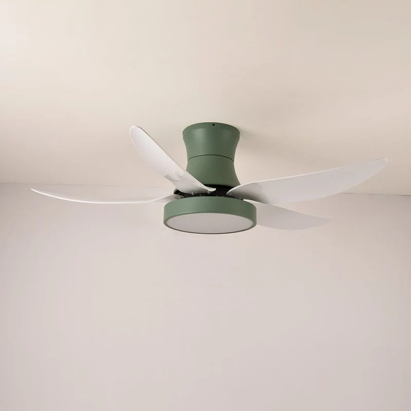 Plafondventilator met Verlichting 132cm Modern Zwart Metaal Kunststof LED 24W Verstelbaar 6 Snelheden | Sansoti