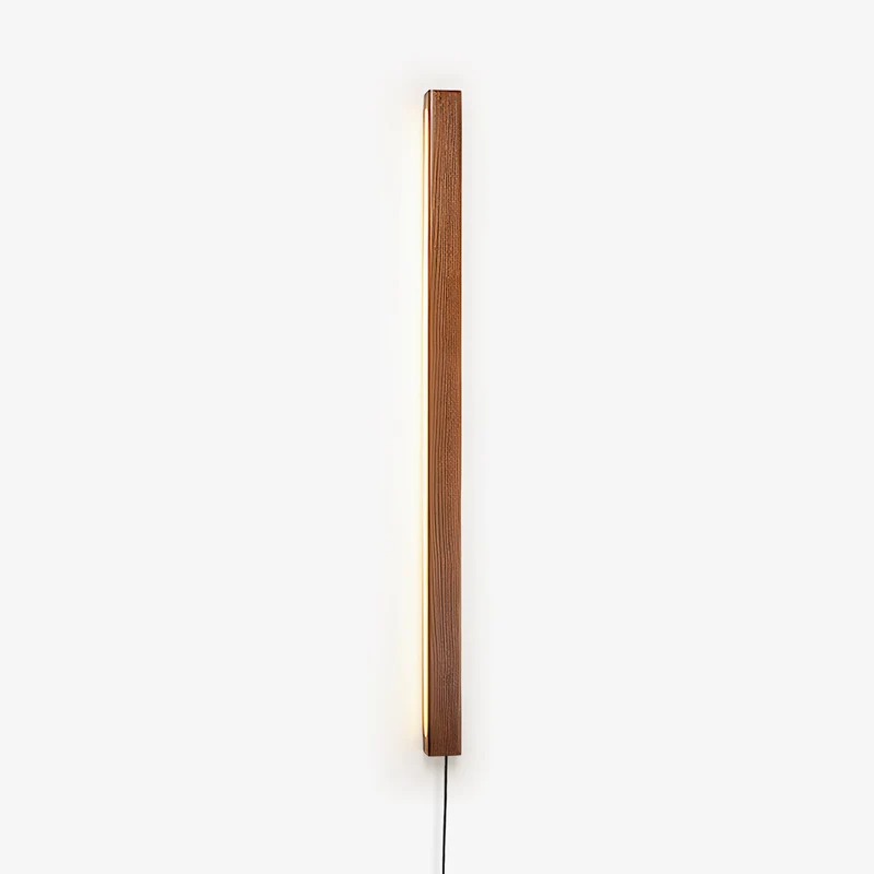 Ronde Houten Wandlamp met LED — Scandinavisch Design met Dimfunctie — Verkrijgbaar in Drie Maten | Sansoti