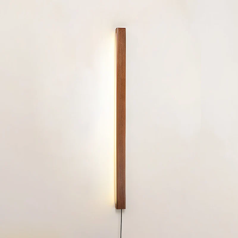 Ronde Houten Wandlamp met LED — Scandinavisch Design met Dimfunctie — Verkrijgbaar in Drie Maten | Sansoti