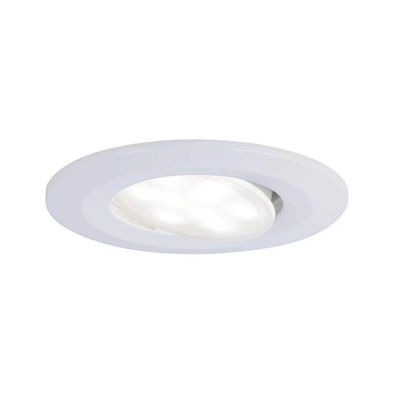 LED Einbauleuchten-Set Calla IP65 3-Stufen White-Switch Weiß