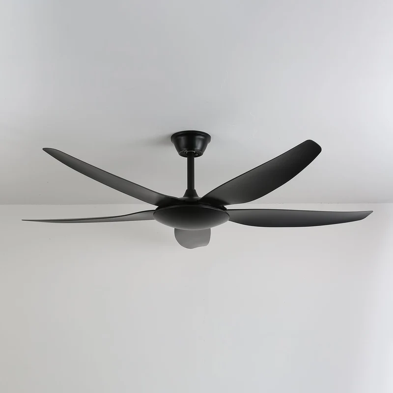 Minimalistische Plafondventilator met Verlichting Ø132 cm — 6 Snelheden & Afstandsbediening | Sansoti