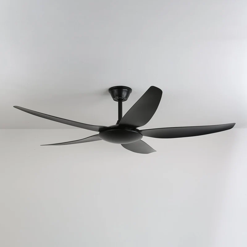 Minimalistische Plafondventilator met Verlichting Ø132 cm — 6 Snelheden & Afstandsbediening | Sansoti