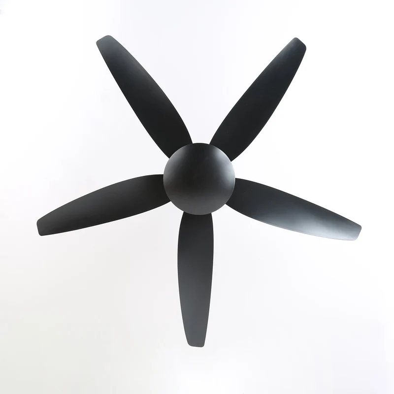 Minimalistische Plafondventilator met Verlichting Ø132 cm — 6 Snelheden & Afstandsbediening | Sansoti