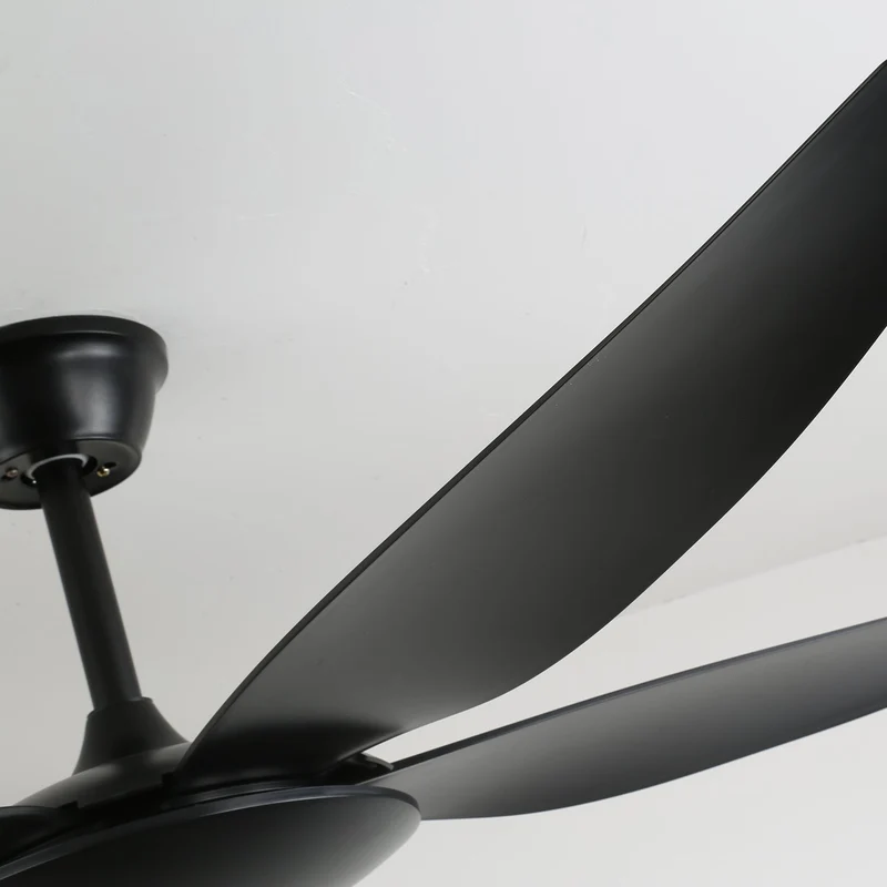 Minimalistische Plafondventilator met Verlichting Ø132 cm — 6 Snelheden & Afstandsbediening | Sansoti