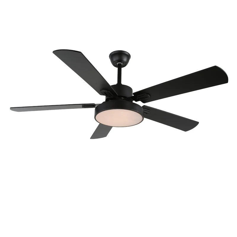 Moderne Plafondventilator met Houten Bladen & Geïntegreerde LED-Verlichting – Ø107 cm, Afstandsbediening, 6 Snelheden, Verstelbaar Vermogen | Sansoti