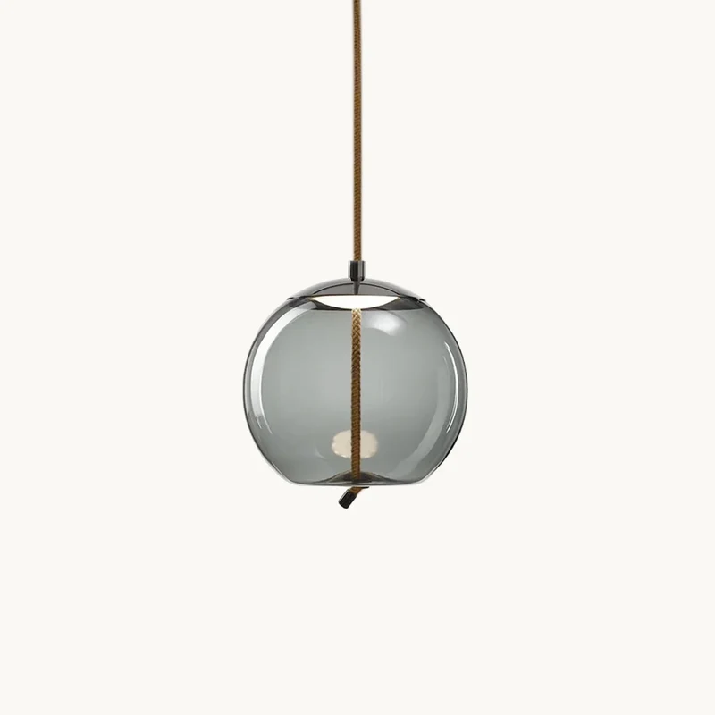 Handgeblazen Glazen Hanglamp Modern Design – Glas en Metaal – Instelbare Kabel 150cm – Geïntegreerde LED – 4 Modellen & Kleuropties | Sansoti