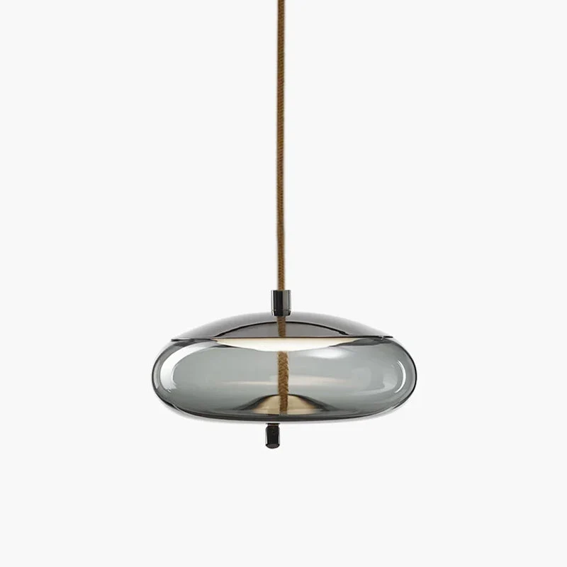 Handgeblazen Glazen Hanglamp Modern Design – Glas en Metaal – Instelbare Kabel 150cm – Geïntegreerde LED – 4 Modellen & Kleuropties | Sansoti