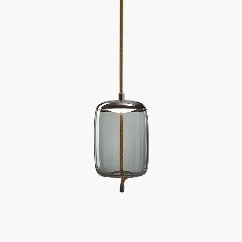 Handgeblazen Glazen Hanglamp Modern Design – Glas en Metaal – Instelbare Kabel 150cm – Geïntegreerde LED – 4 Modellen & Kleuropties | Sansoti